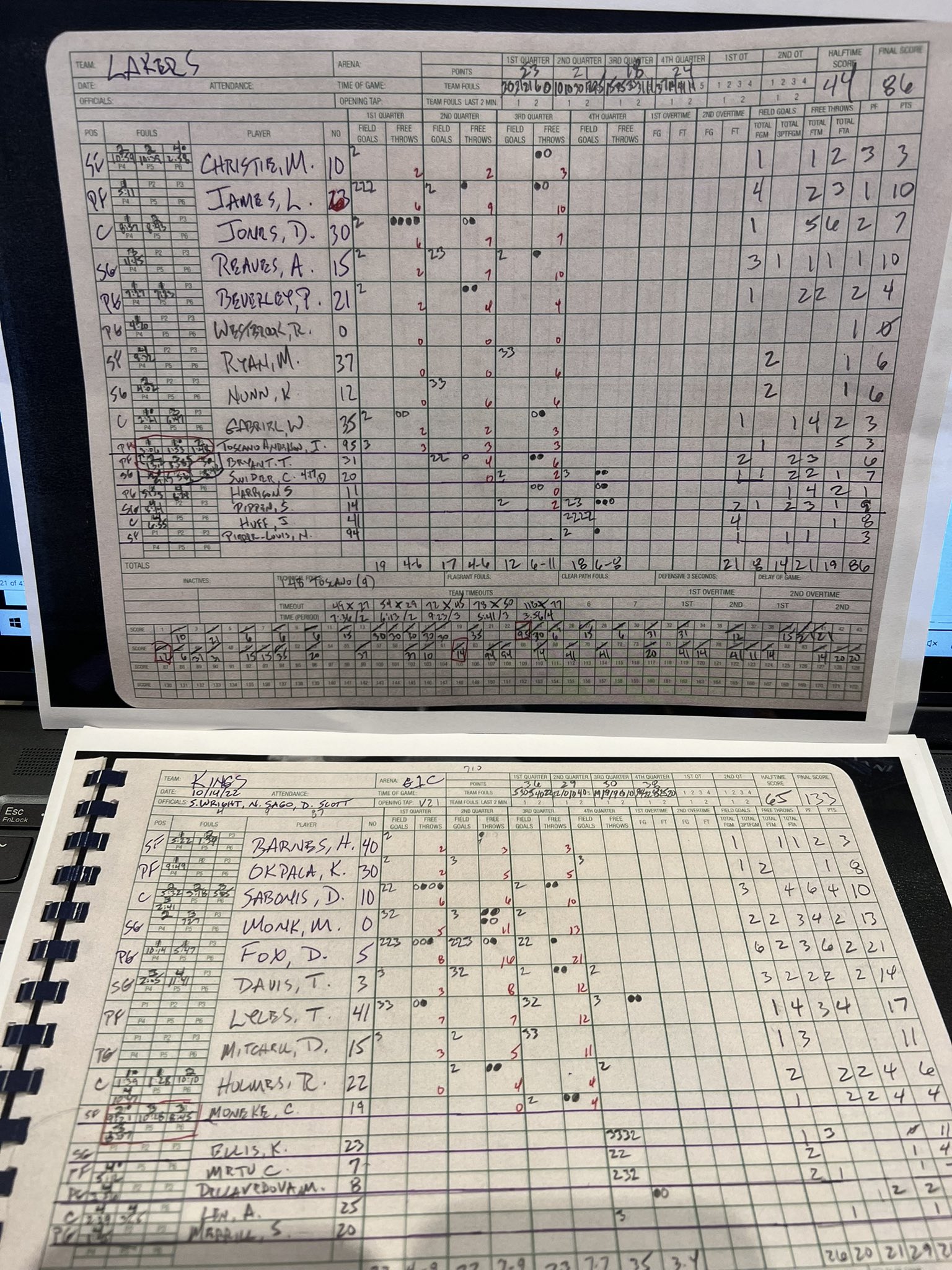Jason Anderson On Twitter Here s Your Kings Lakers Box Score In Case jason-anderson-on-twitter-here-s-your-kings-lakers-box-score-in-case
