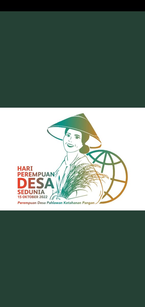 Selamat Hari Perempuan Desa Sedunia 15 Oktober 2022
#PerempuanDesa 
<a href="/jokowi/">Joko Widodo</a> 
<a href="/halimiskandarnu/">ABDUL HALIM ISKANDAR</a> 
@kemendespdtt 
<a href="/malik_haramain/">malikharamain</a> 
<a href="/imansyukri/">Iman Sukri</a> 
<a href="/taufikmadjid71/">IG : taufik.madjid</a> 
@yusradaridesa 
<a href="/azzameldzikrie/">#SantriIndonesia</a> 
<a href="/tppkemendes/">TPP KEMENDES</a> pic.x.com/otKsNipfMA