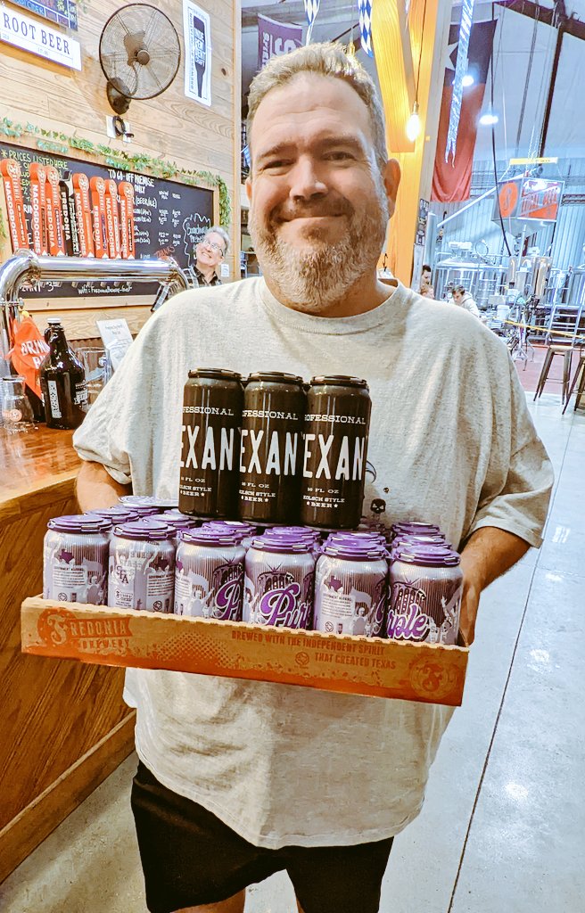 FredoniaBrewery's tweet photo. Be like the @TheRevSFA and tailgate with local beer! Especially Purple Lights bc it's brewed by Lumberjacks for Lumberjacks!! #TastesLikeVictory #AxeEm #DrinkLocalBeer #BeatTarleton @SFA_Football ππ»π @SFA_Athletics https://t.co/1iLEEKOLD8