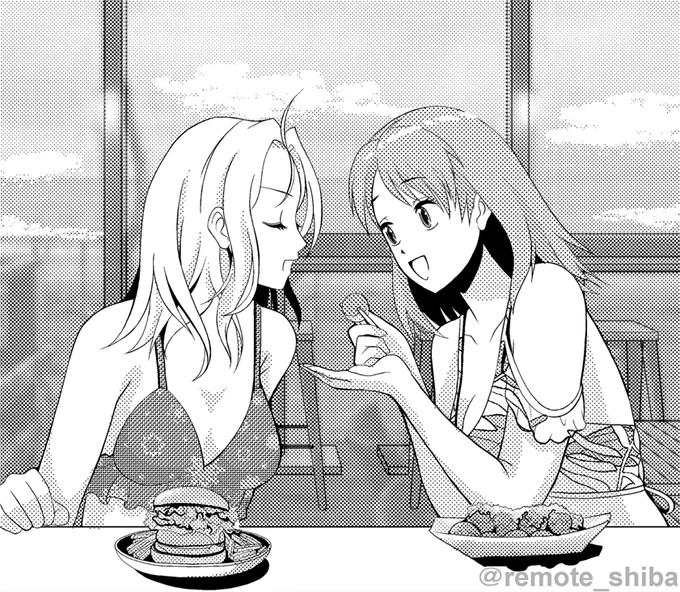 8月から描いてたまおりん漫画がやっと完成しそう～🙌大きなミスが見つからなければ今夜UPできそうです☺️
#百合 #創作百合 #まおりん 
