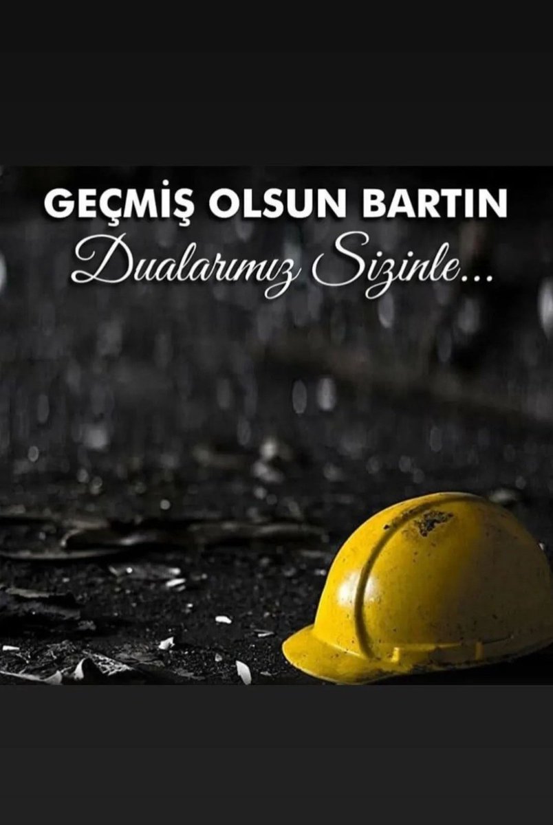Bartın'da meydana gelen maden ocağı patlamasında hayatını kaybeden işçilerimize Allah'tan rahmet, acılı ailelerine sabırlar diliyorum. Dualarımız Bartın'la...

#Bartın