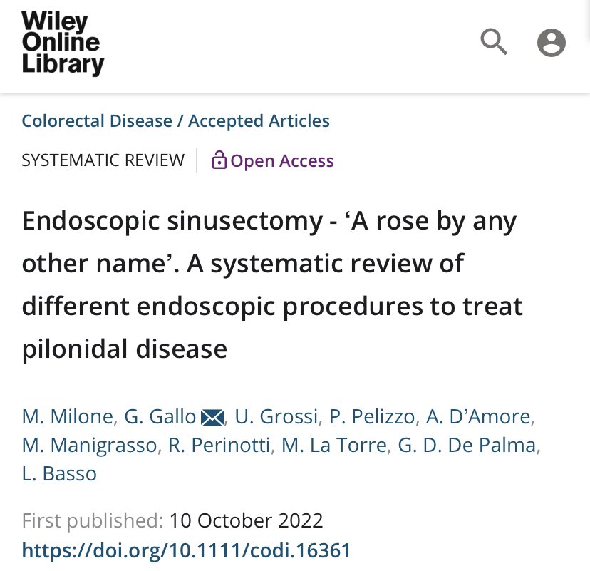 Thought-provoking review showing countless acronyms for techniques that basically describe the same operation, poor adherence to #IDEAL reporting guidelines and Blencowe framework. pdf 👉 onlinelibrary.wiley.com/doi/10.1111/co… @Gae_Gallo, @LuigiBasso @ColorectalDis @SoMe4Proctology