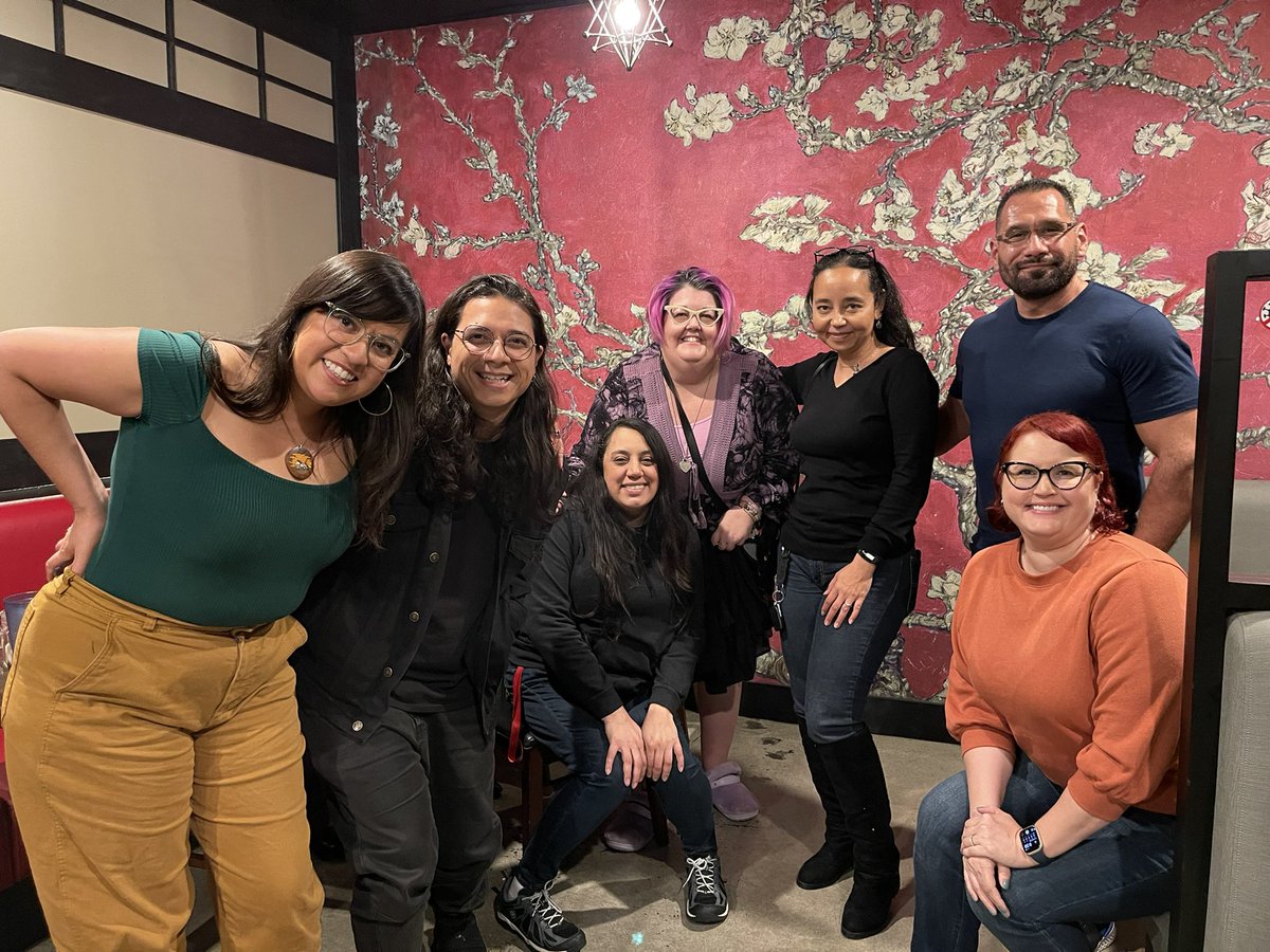 DJZibaZ's tweet photo. Happy birthday Tamiko! Thanks for setting this up Coleen! Thanks for the cake Alberto! 🎂 #LAPLLibrarians https://t.co/OtEgVwjRVE