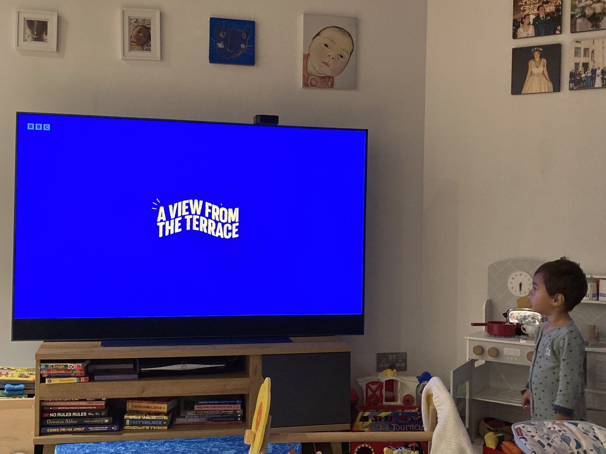 The boy loves <a href="/TheTerraceTV/">A View from the Terrace</a> , but was disappointed that there were no jambos on today #avfttbreakfastclub