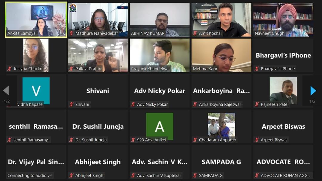 This was super interesting and of absolute importance -

Why Lawyers Can't Advertise?
A stellar panel discussed this issue today.

▶️Watch on YouTube at 
youtu.be/TM0YUwnqS5o

#Law #Lawyers #Advocates #BusinessDevelopment