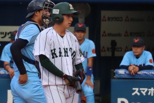 kgubaseball's tweet photo. 2022/10/15(土)
秋季リーグ戦
対 横浜商科大学(1戦目)
①髙木(4年 #柳ヶ浦 )
②国崎(3年 #向上 )
③川上(4年 #下関国際 ) 
④青木(3年 #桐生第一 ) https://t.co/spYIx6Pm6x
