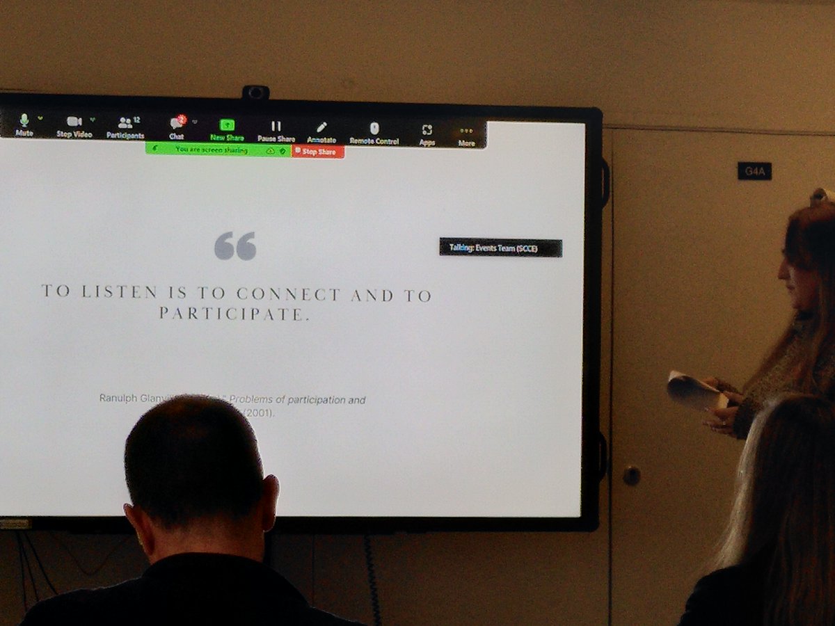 "To listen us to connect and to participate" - Ranulph Granville <a href="/racheljwilson_/">Rachel</a>  #RSD11 #systemicdesign