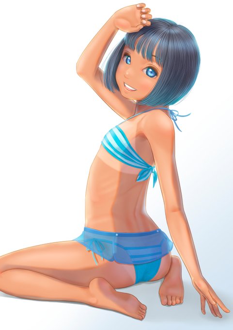 はずかしながらあっぷしました。
習作 | 卯月めい #pixiv https://t.co/oY9GxDYiR8
 
pixivのリンク先にスカート無し版も置いてます、ぜひ! 