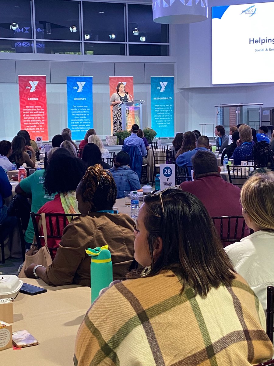 WINGSforKids's tweet photo. Last week, Chief SEL Officer Nicole and Partner Project Specialist Mallory had the pleasure of doing an SEL workshop (at the zoo) with about 250 full-time employees from @atlantaymca It was great to #spreadourWINGS with such a fantastic organization! 🐘 #SELworkshop #goteam https://t.co/jCjRcZnybe