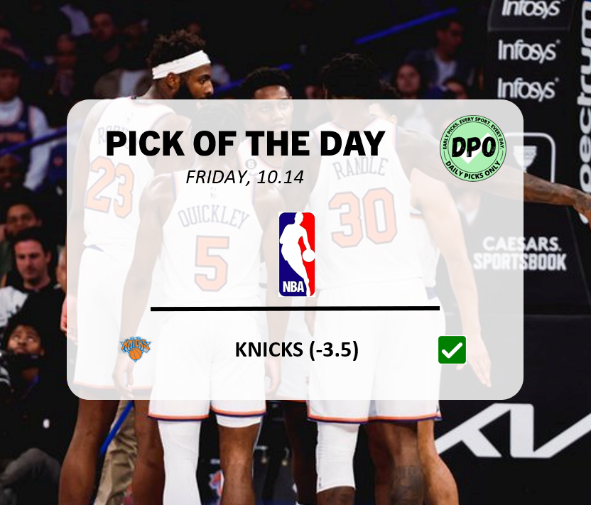 CASH IT 💰 | PICK OF THE DAY | FRIDAY, 10.14 🔥

patreon.com/DAILYPICKSONLY
__
#handicapper #sportsbetting #sportsgambling #picks #sportspicks #fanduel #draftkings #bovada #barstoolsports #sportsbook #mlb #nfl #ncaafootball #soccer #championsleague #uefachampionsleague #parlay