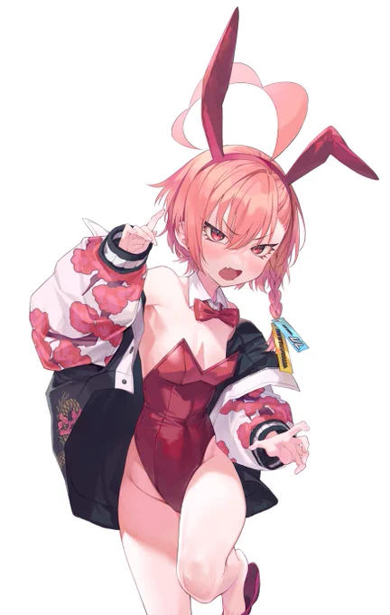 ネルバニー!#ブルアカ  #美甘ネル 