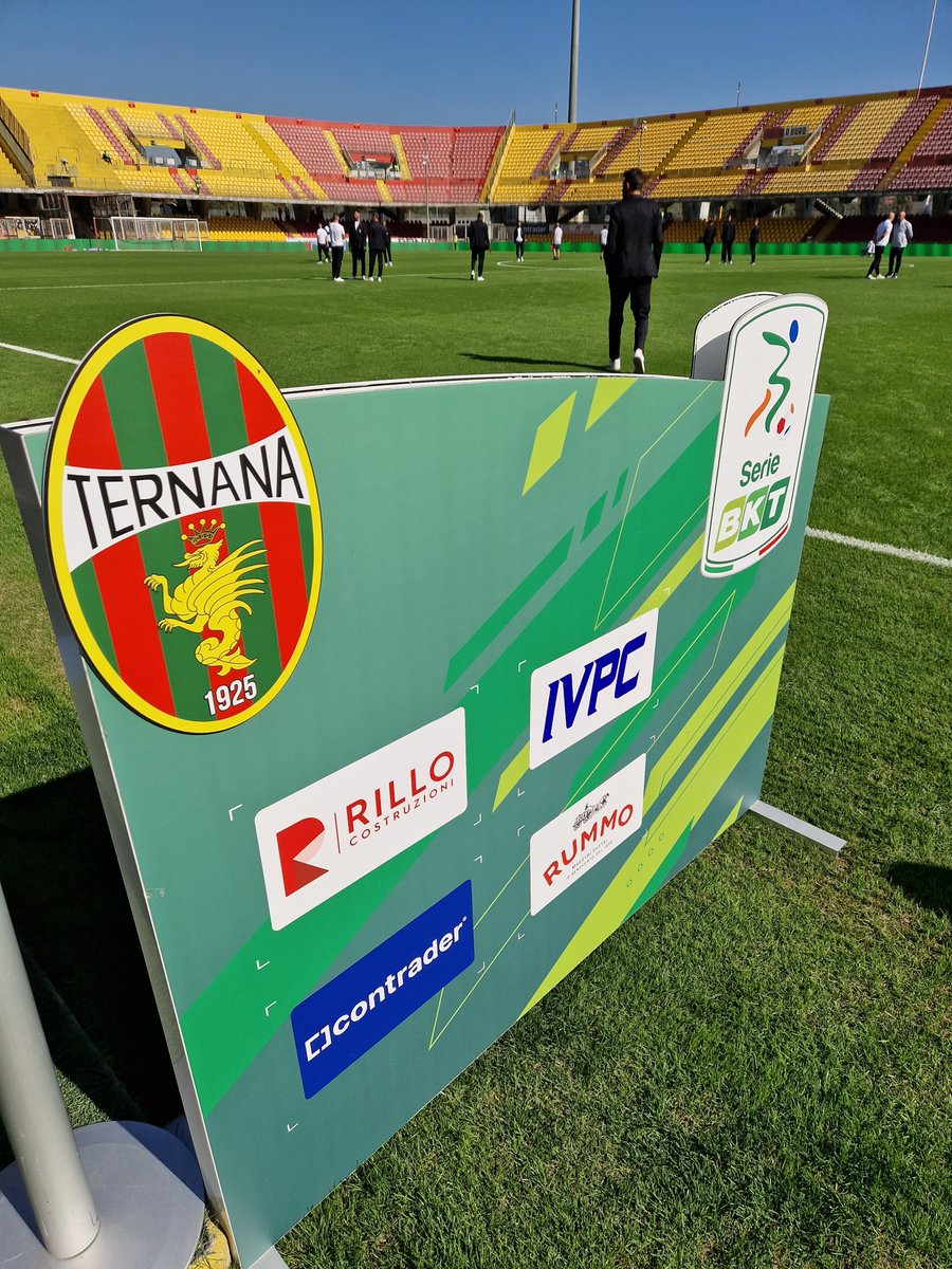 TernanaOfficial's tweet photo. π Ore 14.00: inizia @bncalcio-@TernanaOfficial π΄π’
#BenTer
#NoiSiamoLaTernana
@Lega_B
#SerieBKT https://t.co/HcqHh0gk1K