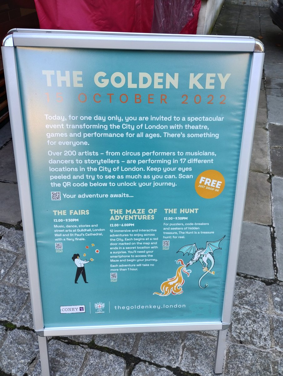 Visit the City of London on Twitter "🗝️ The Golden Key is open come