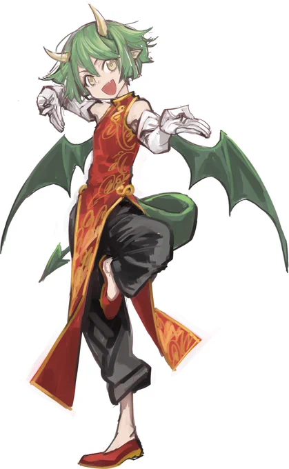 らくがきしりとり「ドラコケンタウロス」 