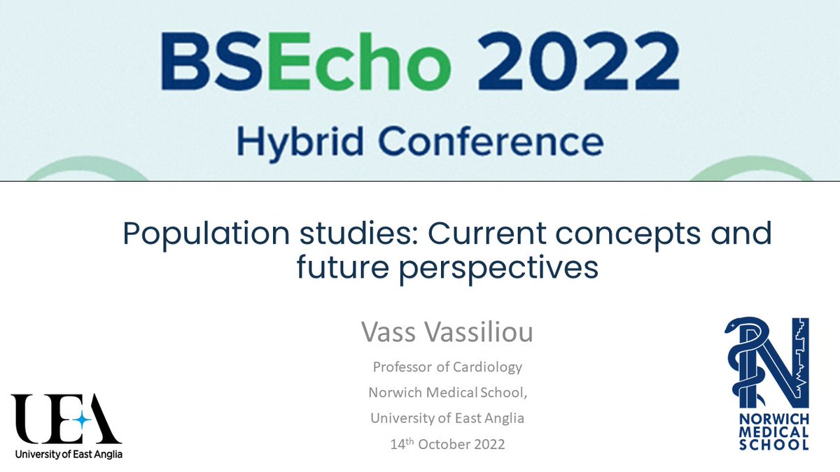 I was very honored to give the plenary lecture <a href="/BSEcho/">BSEcho</a> #BSEcho2022 yesterday. It was #Westiminster, #London. Any parallels in that area yesterday were simply a coincidence! My talk was on Population Studies and the role of #echofirst... A summary of my talk #epeeps #WhyCMR #TAVR