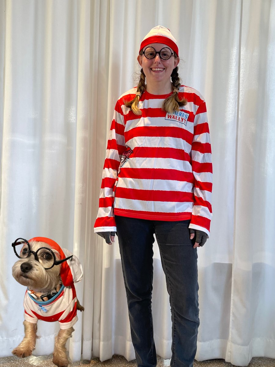 jodadi_o's tweet image. Post #copycon2022 party with a theme of literary characters…I bought Wally along virtually since he’s the reason I have the where’s Wally outfit. 
Not a bad view &amp;amp; fun hanging with @ItbeginswithZ 
Now to pass out for days to recover