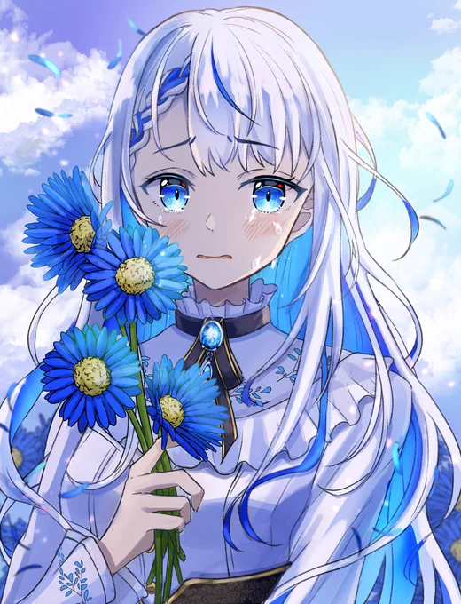 「私を見て」#あなたのあお色の作品を見せてください 