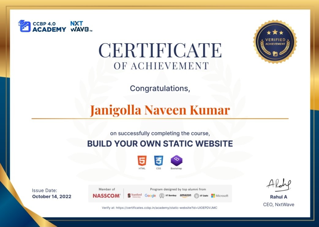 naveenkumar_369's tweet photo. " YoU GET
    What YOu 
                   WORK FOR 
         NOt   WHAT 
         YOU  WISH FOR"
       Finally LOVE you all!
@nxtwave_tech | @rahulattuluri
@sashankreddy07 | #certification https://t.co/noG7DrnRyQ