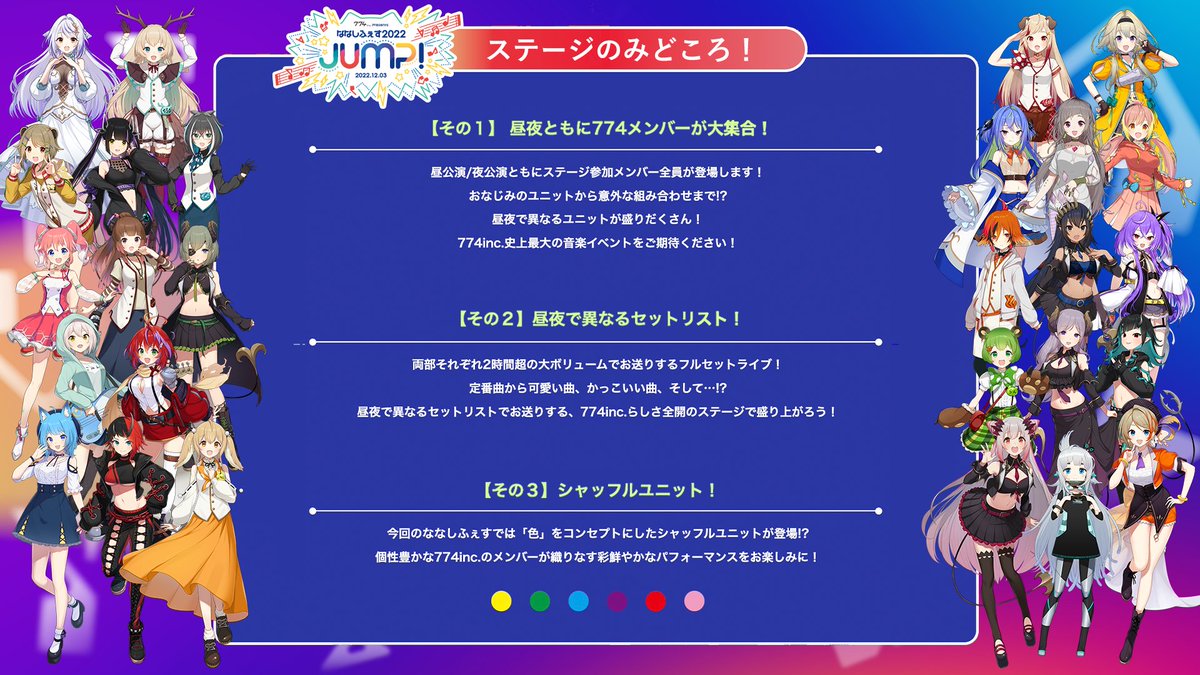 ななしふぇす2022 JUMP LIVE Blu-ray 豪華版 ななしいんく | biocells