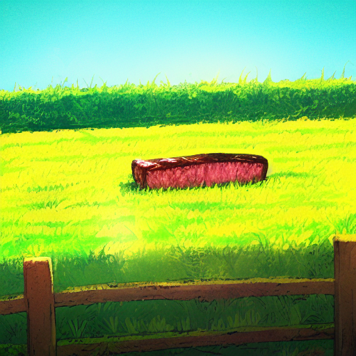 hintswen's tweet photo. @DeltyThe73rd Anime style version of this, also a bonus... Cow in a field. https://t.co/sdx7zeVjO0
