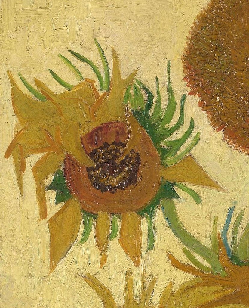 AcademiaAesthe1's tweet photo. Vincent van Gogh, Sunflowers, 1888. https://t.co/44X9q8IGFB