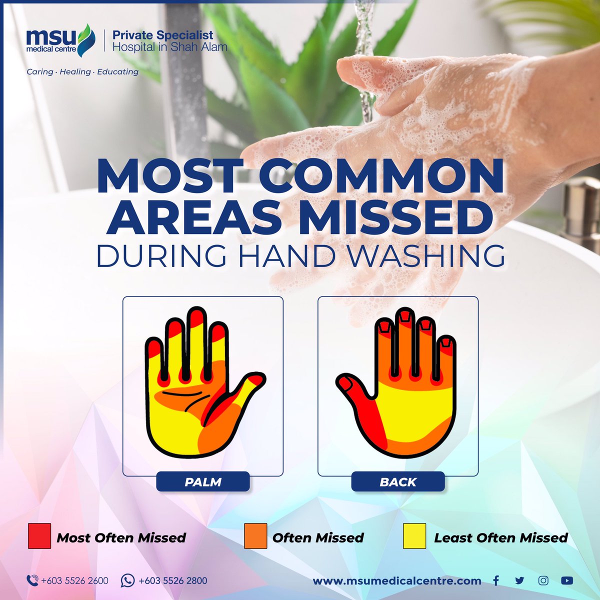 msumcmalaysia's tweet photo. Have you washed your 👐🏻 properly?
#CaringHealingEducating
#MSUMC
#washed
#hands
#dontspreadgerms https://t.co/lcdzewCbZF