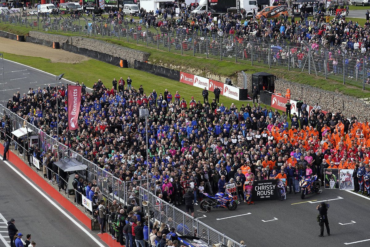 The paddock community come together to pay tribute to Chrissy Rouse

We also remember Phil Read and Victor Steeman