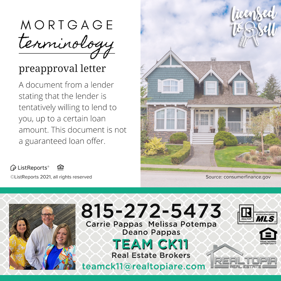 Ck11Team's tweet photo. Call Carrie Pappas and her TEAM CK11 - Realtopia Real Estate to make Real Estate less complicated. 815-272-5473 #teamck11 #realtopia #happyhoming #sellwithteamck11 #mortgage #cash https://t.co/rFI4PJd3yd