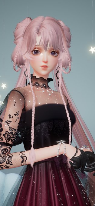 きらパラでガチャ引いて出たやつでコーデした〜🌸 