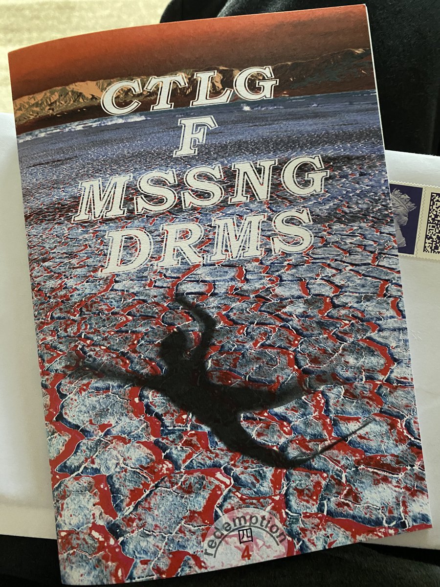 Just received the CTLG F MSSNG DRMS - much appreciated <a href="/SpydeeeG/">gasmantell</a> <a href="/SkotArmstrong/">Skot Armstrong</a>