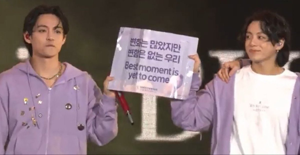 essefleur's tweet photo. - A THREAD TAEKOOK MOMENT at YTC BUSAN 💜 https://t.co/rafVOIgB6L