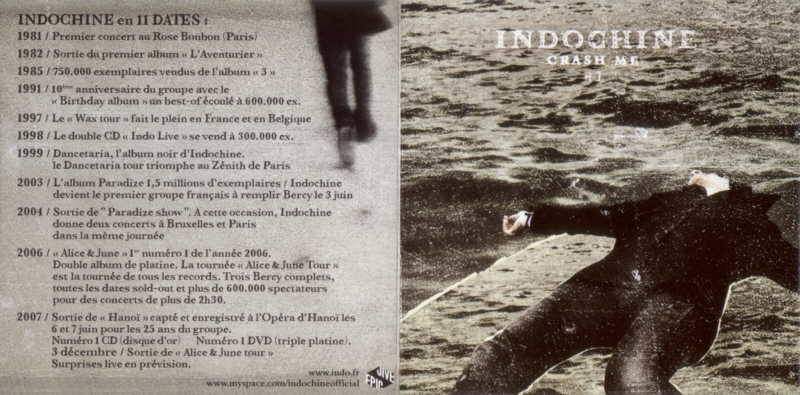 indoboy45's tweet photo. C O L L E C T I O N
'Crash Me' CD Single Promo Monotitre (15.10.2007)
1- Crash Me (live enregistré à Lille le 13.03.2007) 4'24
*Ce single promo était accompagné d'un feuillet destiné à la presse.
#indochine #nicolasirkis #olidesat #borisjardel #promo #crashme https://t.co/Jm9pwcJqly