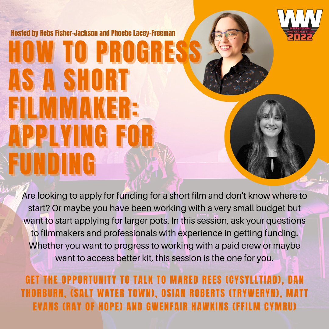 Ffilm Ifanc (@ffilmifanc) on Twitter photo Are you looking to apply for funding and don't know where to start? Come along to our second <a href="/FilmWicked/">Wicked Wales</a> Film Festival panel on 22nd October to ask your funding-related questions to filmmakers and professionals. Book your place via ffilmifanc@gmail.com Are you looking to apply for funding and don't know where to start? Come along to our second <a href="/FilmWicked/">Wicked Wales</a> Film Festival panel on 22nd October to ask your funding-related questions to filmmakers and professionals. Book your place via ffilmifanc@gmail.com