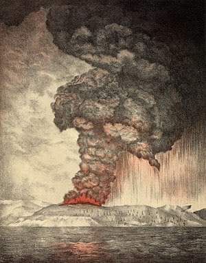 bob_bay's tweet photo. ICYMI: KRAKATOA ERUPTION 1883 
#volcano #eruption #wedusgembel 
#earthquake #guncangan #gempa 

@Mo_Heidarzadeh @geosmx 
@cfariasvega #NoVolcanoNoParty 
@mikamckinnon @USGSVolcanoes 
@USGS_Quakes @TuiteroSismico
@LastQuake @Alerta_Noticias
@NatGeo WASPADA!! SIAGA!! ✍ https://t.co/lu17nIJv4b