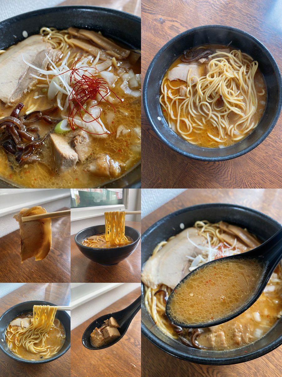 kiyoofdeath's tweet photo. せあぶら正油つけ麺/ちょい辛 at 麺食肴処三日三晩
#Reimport 星人w
Hello everyone!!
銀色に染まる渓谷!!紅葉見に行コウヨウ‥の前に旭川ismの名店!!動物系主体に細かい背脂が入り大蒜強め!!#小林製麺 札幌麺or旭川麺選択可能‼️最後は動物系白湯割スープfinish!!大好きな【もつ麺】が無くなってた😭w https://t.co/CqPxa3hTFY