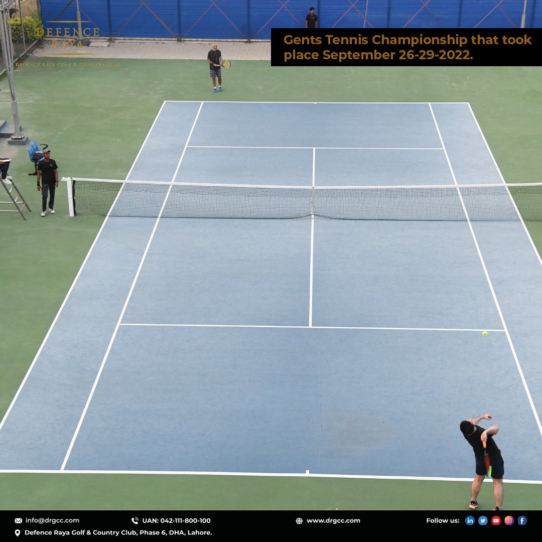 defence_raya's tweet photo. Highlights of the DRGCC male Tennis championship and prize distribution ceremony held at Defence Raya Golf &amp; Country Club.

#Highlights #DRGCC #maleTennischampionship #prizedistributionceremony #DefenceRayaGolfCountryClub https://t.co/7wUS21W54g