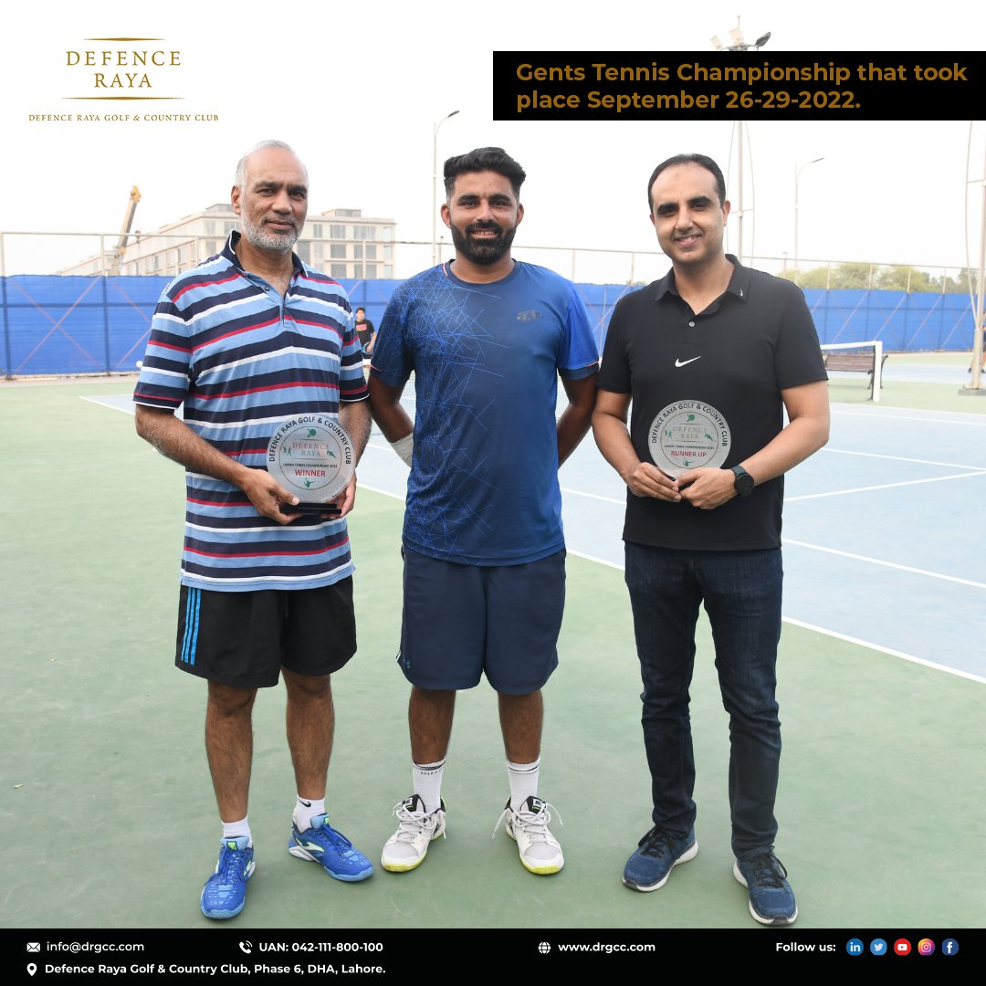 defence_raya's tweet photo. Highlights of the DRGCC male Tennis championship and prize distribution ceremony held at Defence Raya Golf &amp; Country Club.

#Highlights #DRGCC #maleTennischampionship #prizedistributionceremony #DefenceRayaGolfCountryClub https://t.co/7wUS21W54g