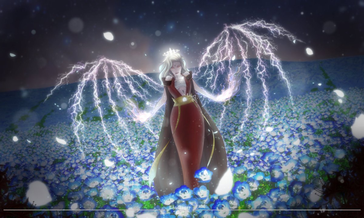 Been forever since I've done something for DnD. Missed this <3 Angy warlock <3 

#DnDcharacter #dnd #illustration #illustrator #dndart #fantasyart #commissionsopen #commissionart