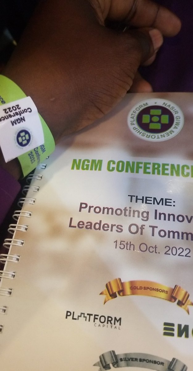 dynamytt17's tweet photo. A good day out, in a suitable environment, learning from people who have walked the path I'm on, filled with likes mind and network able πππ
#ngmconference2022 https://t.co/M4feLLRaLv