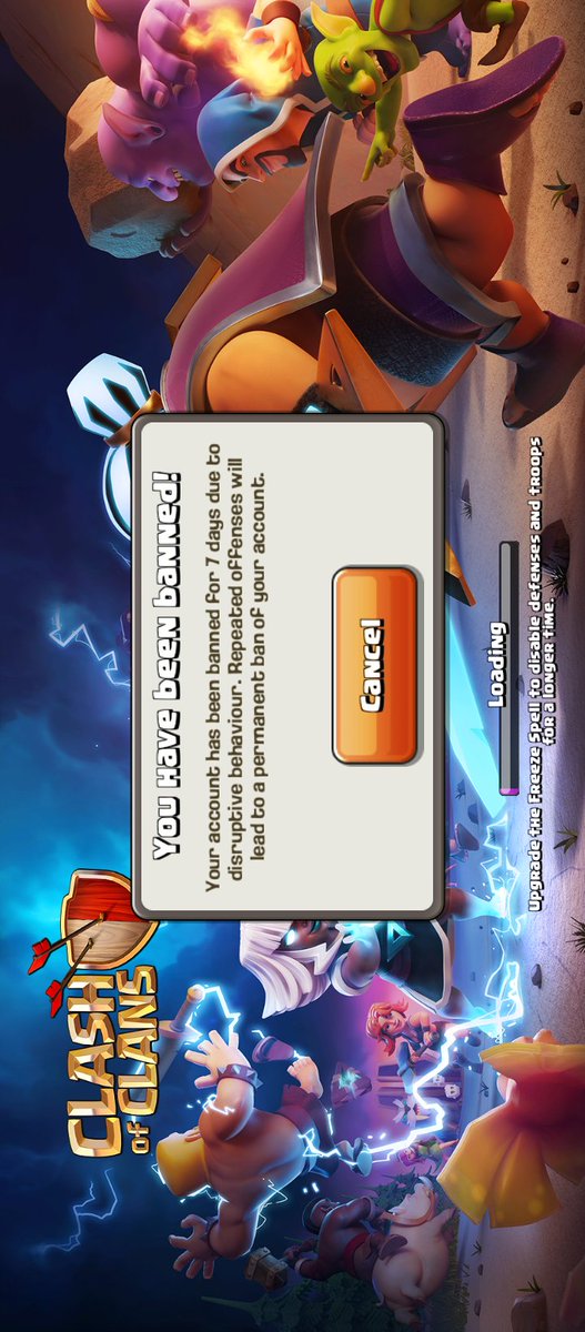 IShowEDP445's tweet photo. @ClashofClans For no reason @ClashofClans https://t.co/prC3QuoLZL