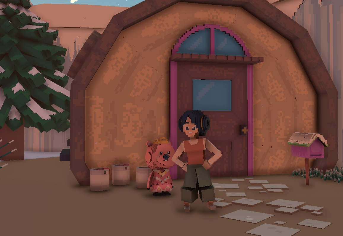 roheadbyter1987's tweet photo. @TheSandboxGame I just finished my quest on Pororo experience on the #SandboxAlphaS3 for a chance to win a Season 3 Alpha Pass! Here I am with a cute Pororo. Check out my screenshot!

#Pororo https://t.co/PfVt8jDvaL