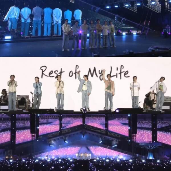 Look at the stadium filled with Purple💜 How pretty! 💜💜💜🥹💜

Provided by Twitterian

#YetToComeinBusan
#PurpleLightsForBTS 
#BTSatBusanConcert
#PurpleCityForBTS
#BORACITY_Busan 
#BTSWorldExpo2030
#BTSYetToComeinBusan 
#BTS_2030BusanWorldExpo