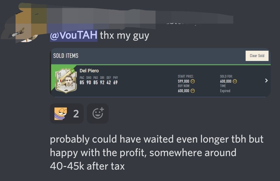 JamieEAFC's tweet photo. 💰🚀 Discord Day 🚀💰

10 spots to the Discord up for grabs. 

To enter:

- Follow @Voutah_fut 🤝
- Retweet this 🔃

Easy money 📈

Will DM 10 of you in 1 hour ⏳

#FIFA23 #Giveaway https://t.co/y32tm2gv0M