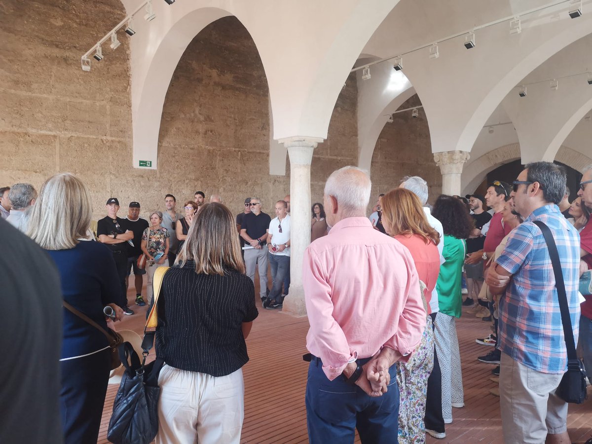 ArquiExt_COADE's tweet photo. Con la visita guiada a la rehabilitación de la Alcazaba de #Badajoz la Semana de la Arquitectura en Extremadura va llegando a su fin. 

Muy satisfechos con la alta participación de la ciudadanía

C @Junta_Movilidad @CSCAE https://t.co/HBuaAylOLA