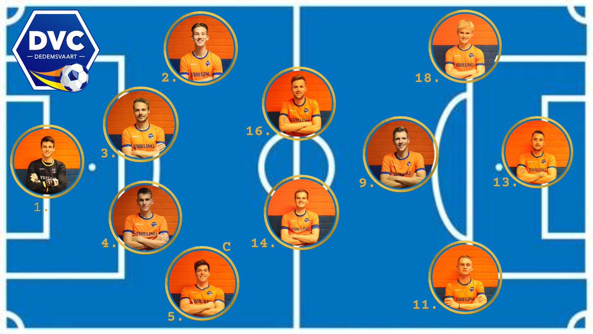 DVC_Dedemsvaart's tweet photo. De opstelling voor vanmiddag tegen @olympia28;
1. J. Koes
2. P. Pothof
3. N.Baas
4. S. Kroezen
5. B.Spitzers (C)
9. M. Hulleman
11. M. Kuilder
13. N. Hofman
14. M. Ballast
16. J. Hulleman
18. D. Valk
#DVC #competite #olydvc https://t.co/3fCKfKw8LQ