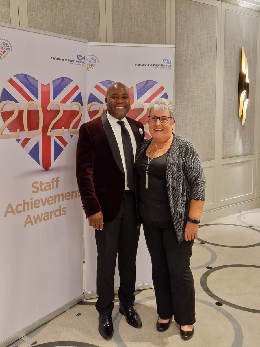 Lyn Woollam RN π (@lynwool) on Twitter photo It was a great honour and privilege to be nominated for the newly created βLooking after our teamβ award, and congratulations to Dawn Hunt for winning, but we represent a tiny proportion of all the winners who work at <a href="/ASPHFT/">Ashford & St Peter's</a> <a href="/MwelwaTangalala/">Clarence Mwelwa Patrick Chikusu</a> #congratulations It was a great honour and privilege to be nominated for the newly created βLooking after our teamβ award, and congratulations to Dawn Hunt for winning, but we represent a tiny proportion of all the winners who work at <a href="/ASPHFT/">Ashford & St Peter's</a> <a href="/MwelwaTangalala/">Clarence Mwelwa Patrick Chikusu</a> #congratulations