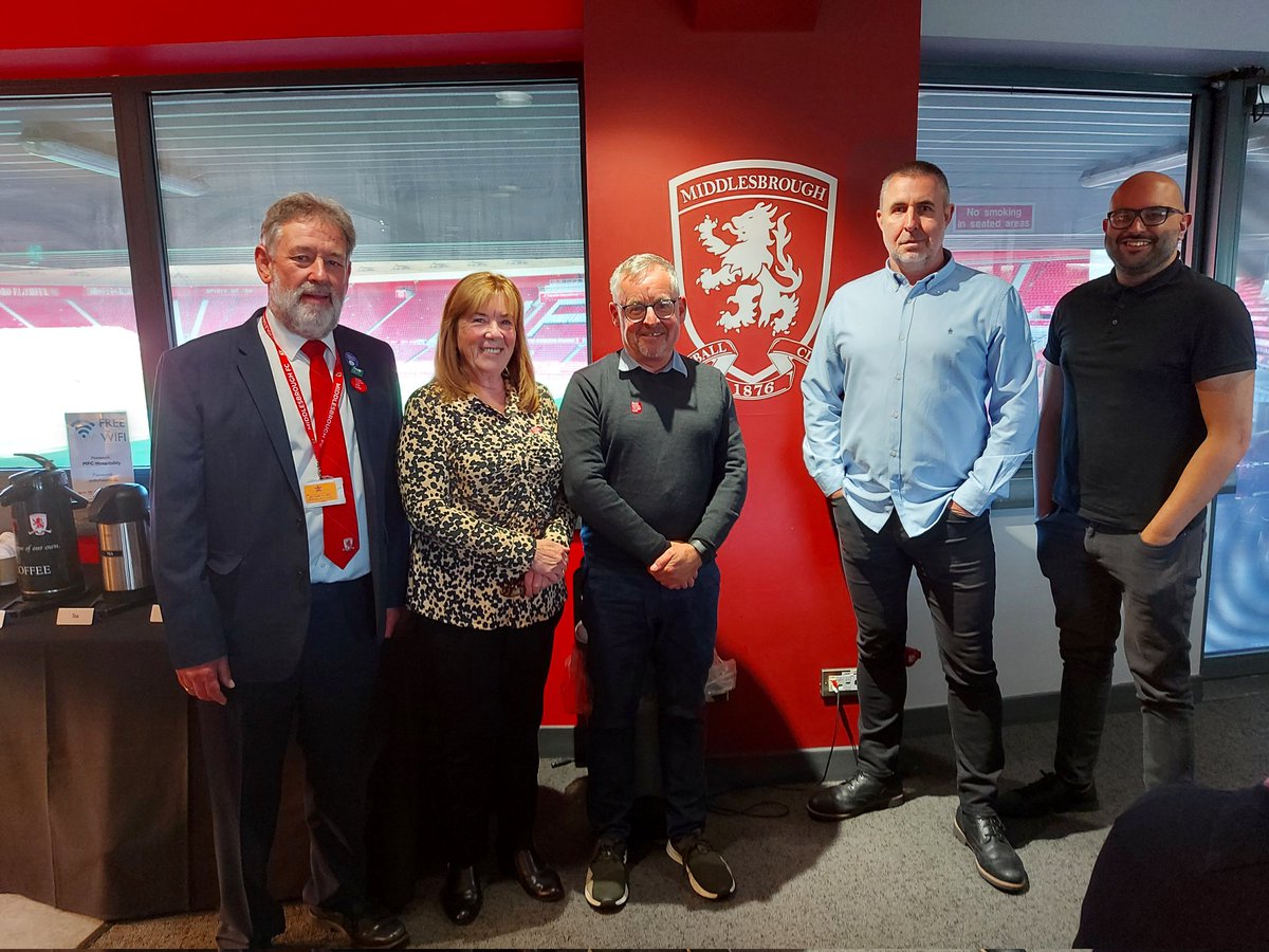 SRTRC_England's tweet photo. Thanks to @Boro for inviting us to the Riverside Stadium today with @kickitout.
THANKS to @MFCFoundation. @Raj_Randhawa6 @AlanBushKIO https://t.co/i2izpaup7p