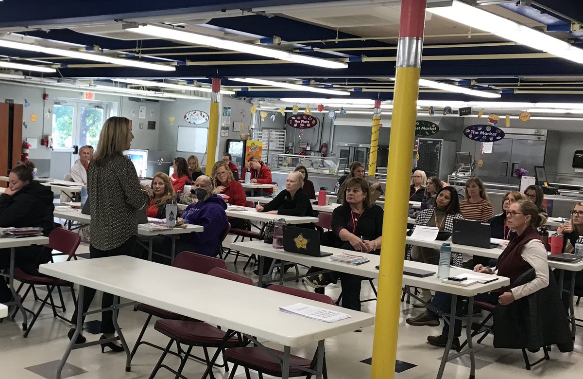 JDutt23's tweet photo. Had an amazing day this past week working with the Hamburg staff to “become their best” and transform their personal and professional lives! So exciting to give people these tools for a balanced life. Can’t wait to go back for session #2! @BYB https://t.co/A6Cq7miHB2