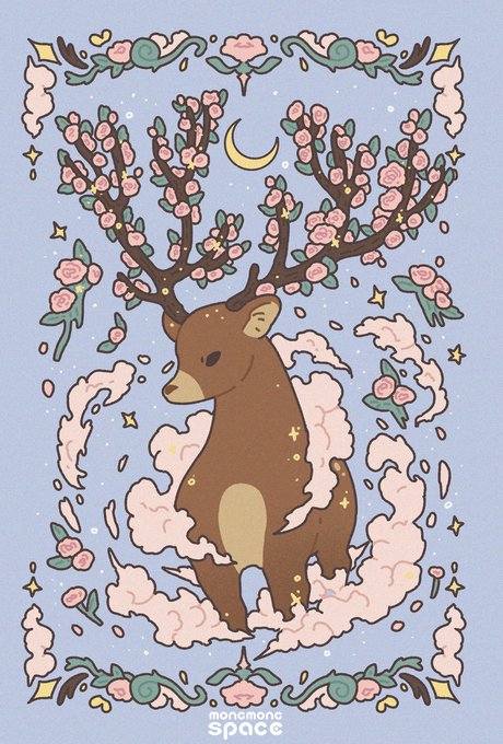 「deer」 illustration images(Latest)｜8pages