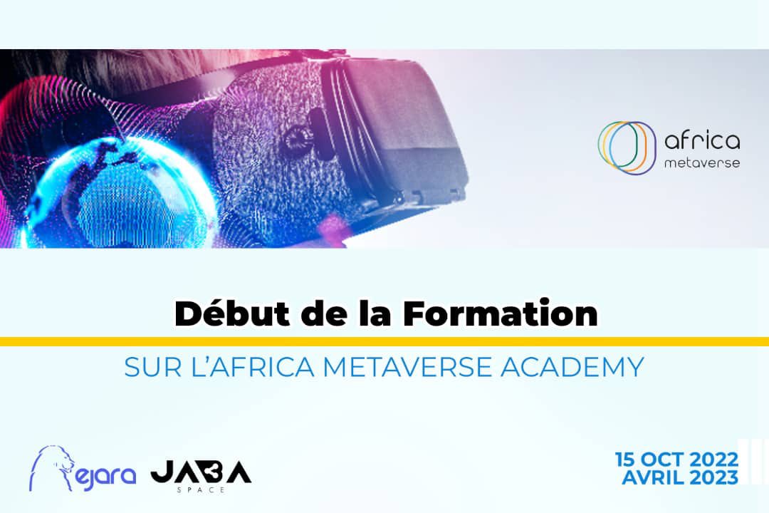 PREMIÈRE SESSION METAVERSE ACADEMY 2022 🌟🌟

Le programme Africa Metaverse Academy est déjà lancé ceci avec une collaboration fructueuse entre META AFRICA , JABA SPACE et EjARA. La première session aura lieu ce  samedi 15 Octobre à partir de 12h à 14h GMT. 1/2
